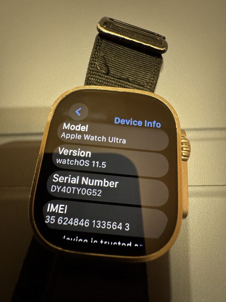 Apple Watch Ultra Titanium 49mm