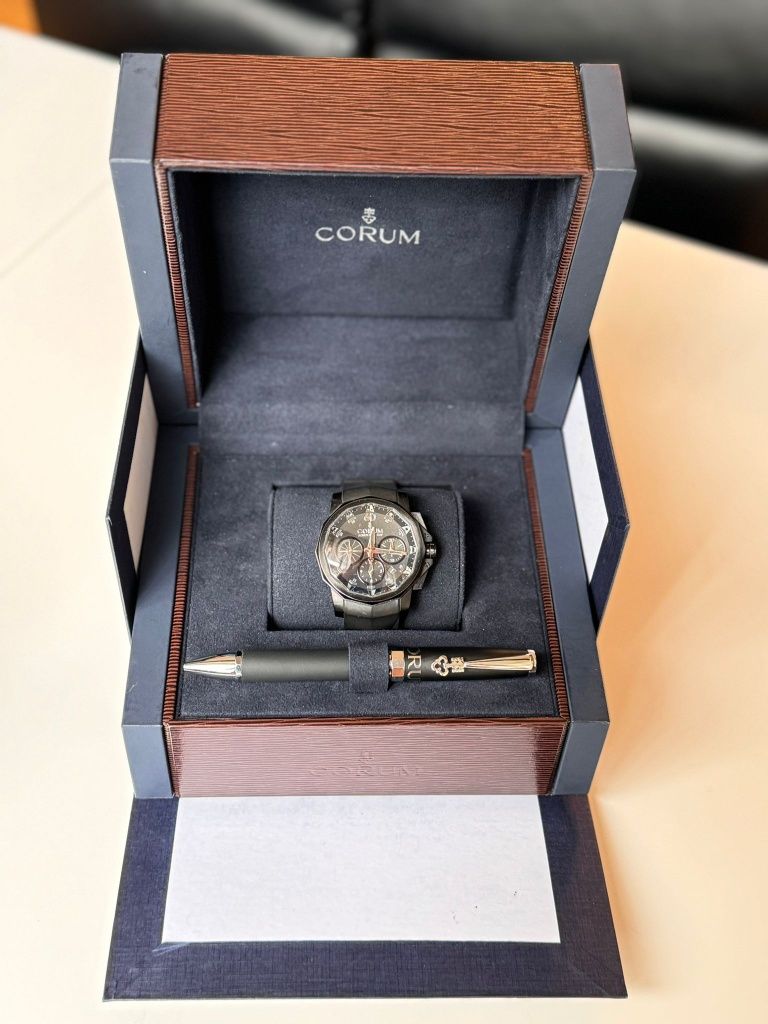 Продавам мъжки часовник Corum Admiral's Cup Black Challenge 44 Limited