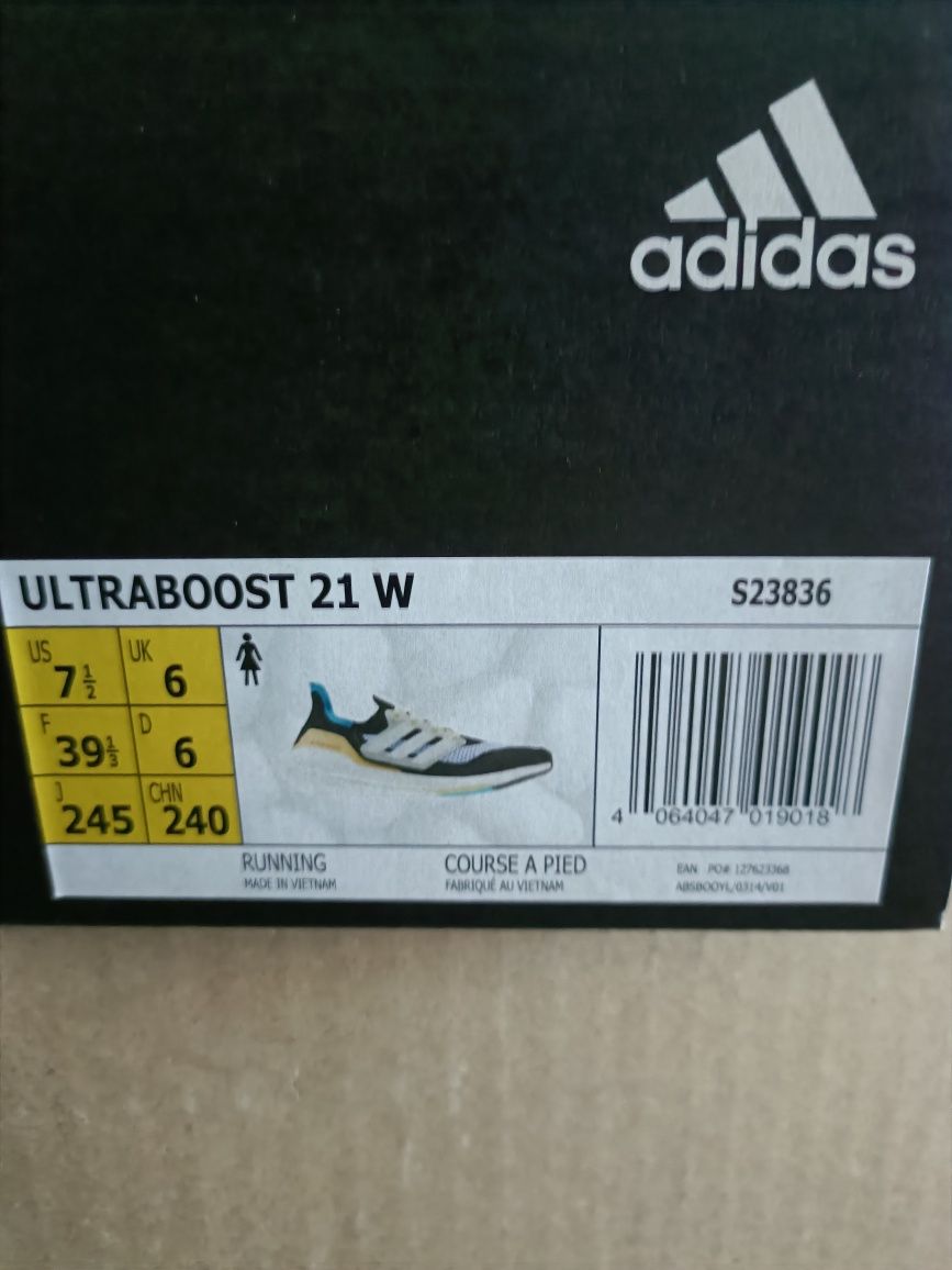 Adidas UltraBoost номер 39 1/3