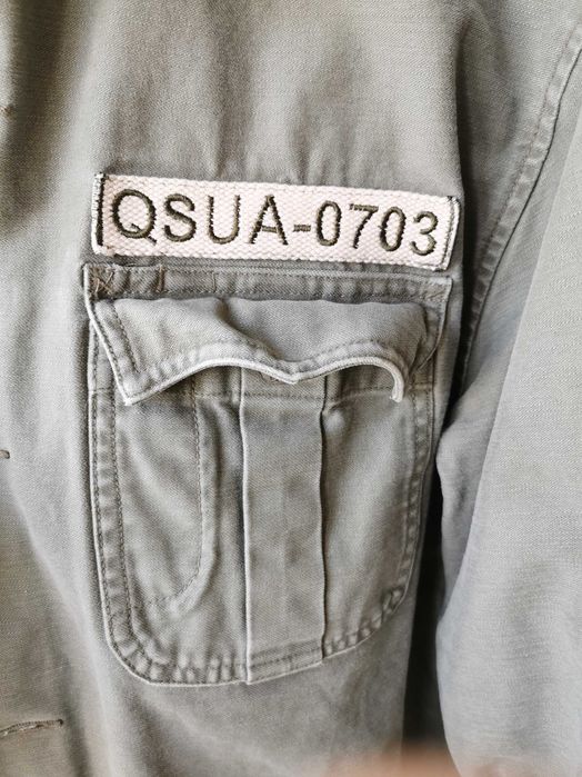 Jacheta-camasa, verde militar, model military, Quiksilver XL