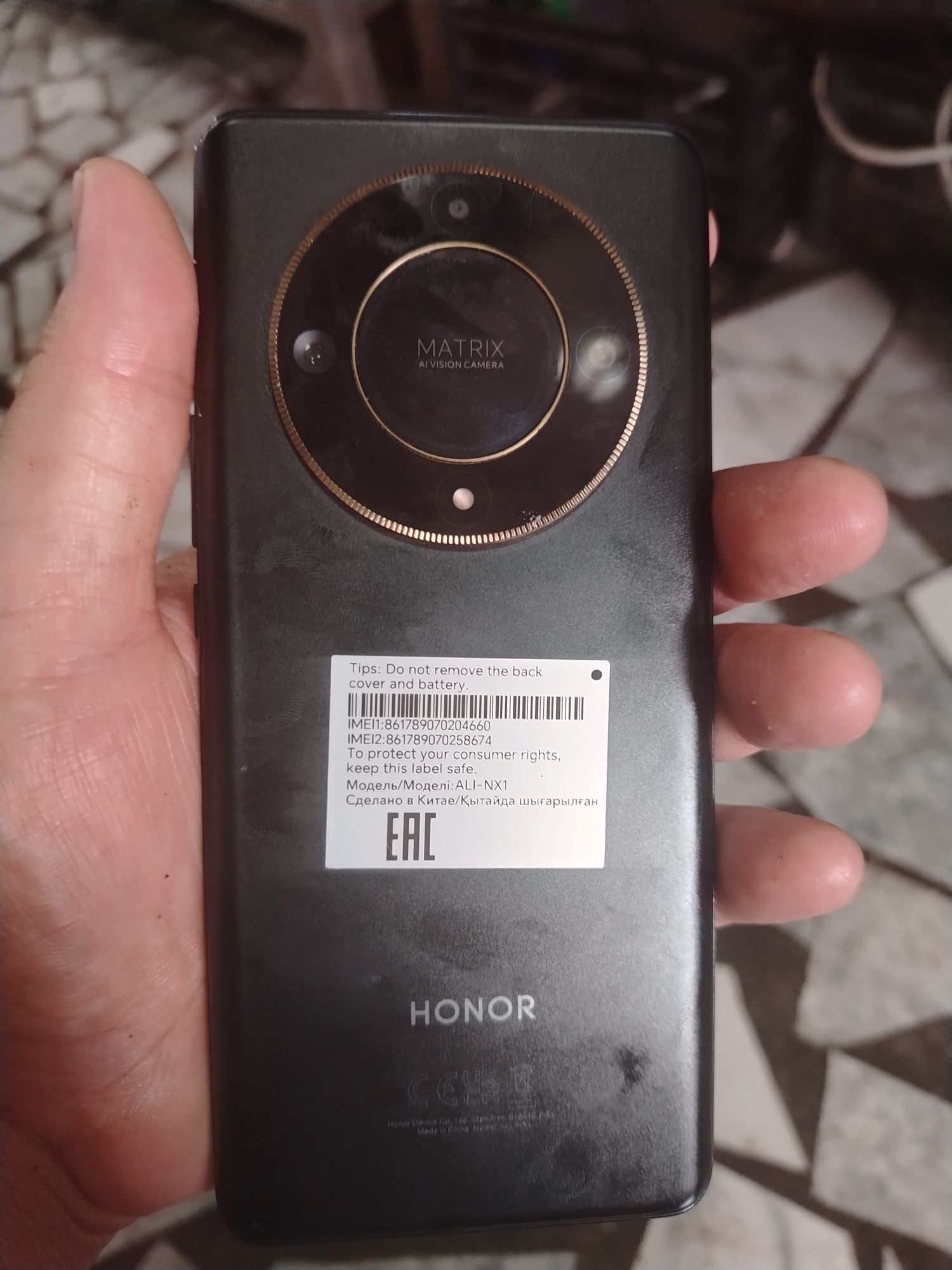 Honor  x9 256 yangi bir xafa buldi olganimga