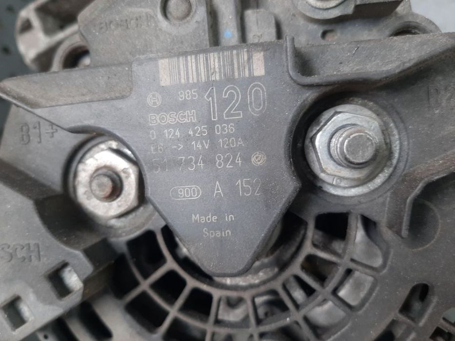 alternator 194a1000 2.2 b fiat croma 147 cp 0124425036  51734824