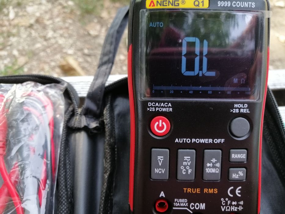 Aneng Q1 digital, aparat de măsură și control
