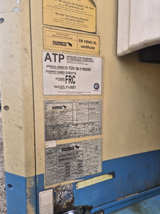 SCHIMTZ SKO24 Frigorific Carrier vector 1850