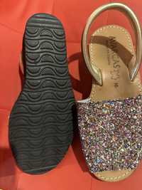 Sandale Avarca glitter