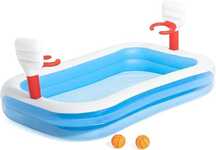 Piscina gonflabila Bestway cu cos de baschet – 251 x 168 x 102 cm