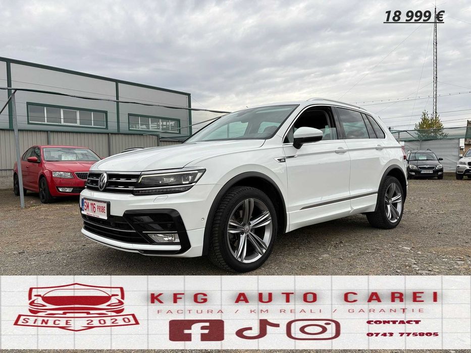 VW TIGUAN R-LINE / 2017 / 4X4 / DSG / 2.0 TDI 150 CP / E6 / 199.000 km