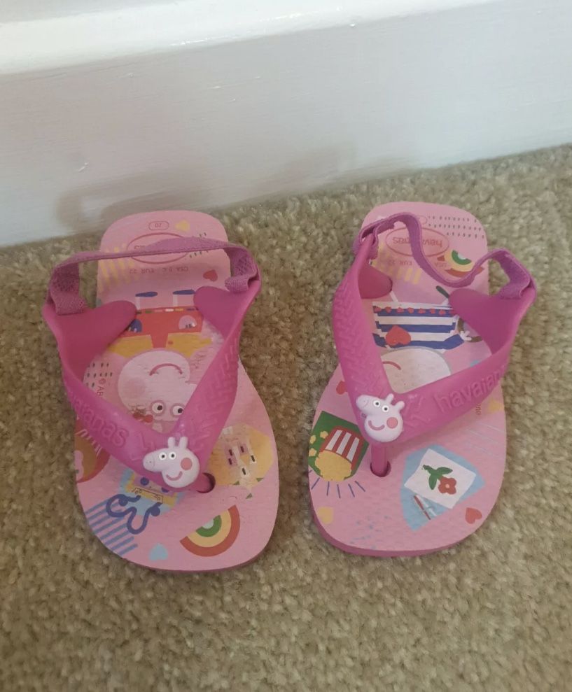 сандали Peppa Pig пепа пиг HAVAIANAS 22 размер