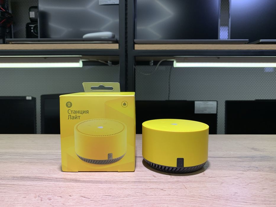 Яндекс Станция Лайт, YNDX-00025, желтый, 1209/А10