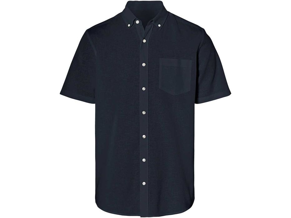 Camasa bleumarin maneca scurta