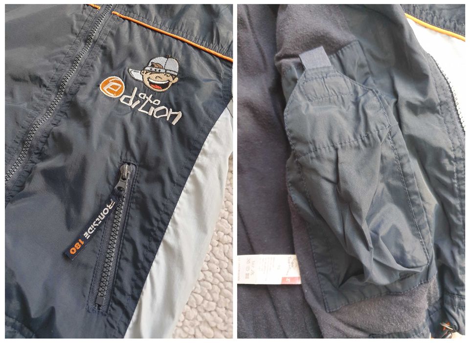 Geaca bebe marimea 98, impermeabila, cu gluga