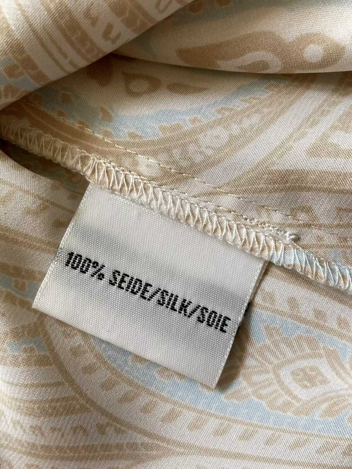 Peter Hahn 100% Silk женска копринена блуза блузка коприна размер 40