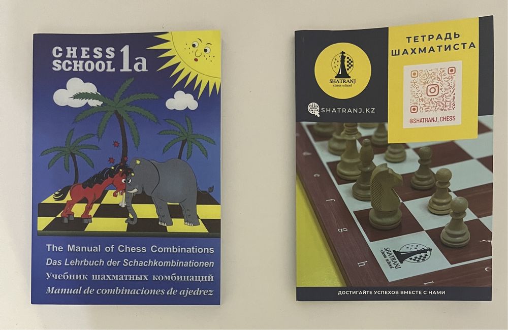 Тетрадь шахматиста и книга для решений задач