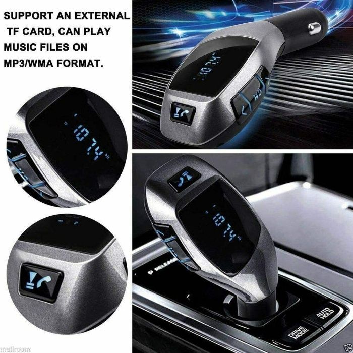 FM трансмитер Х7 MP3 USB Bluetooth