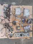 -1- Anexe motor mercedes W215 CL600 Biturbo Diesel V12 Turbina stg dr Galerie admisie Racitor aer Electromotor Alternator Pompa aer secundara Pompa tandem Clapeta acceleratie