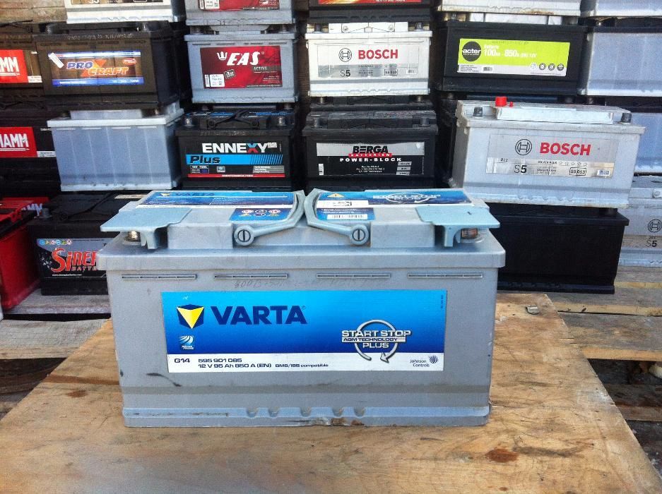 акумулатор 95ач,старт стоп,агм,гелов,варта,гаранция