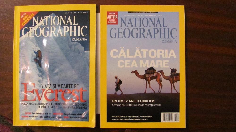 Colectie NATIONAL GEOGRAPHIC Romania 2003 - 2012 + 10 numere 2014 - 16