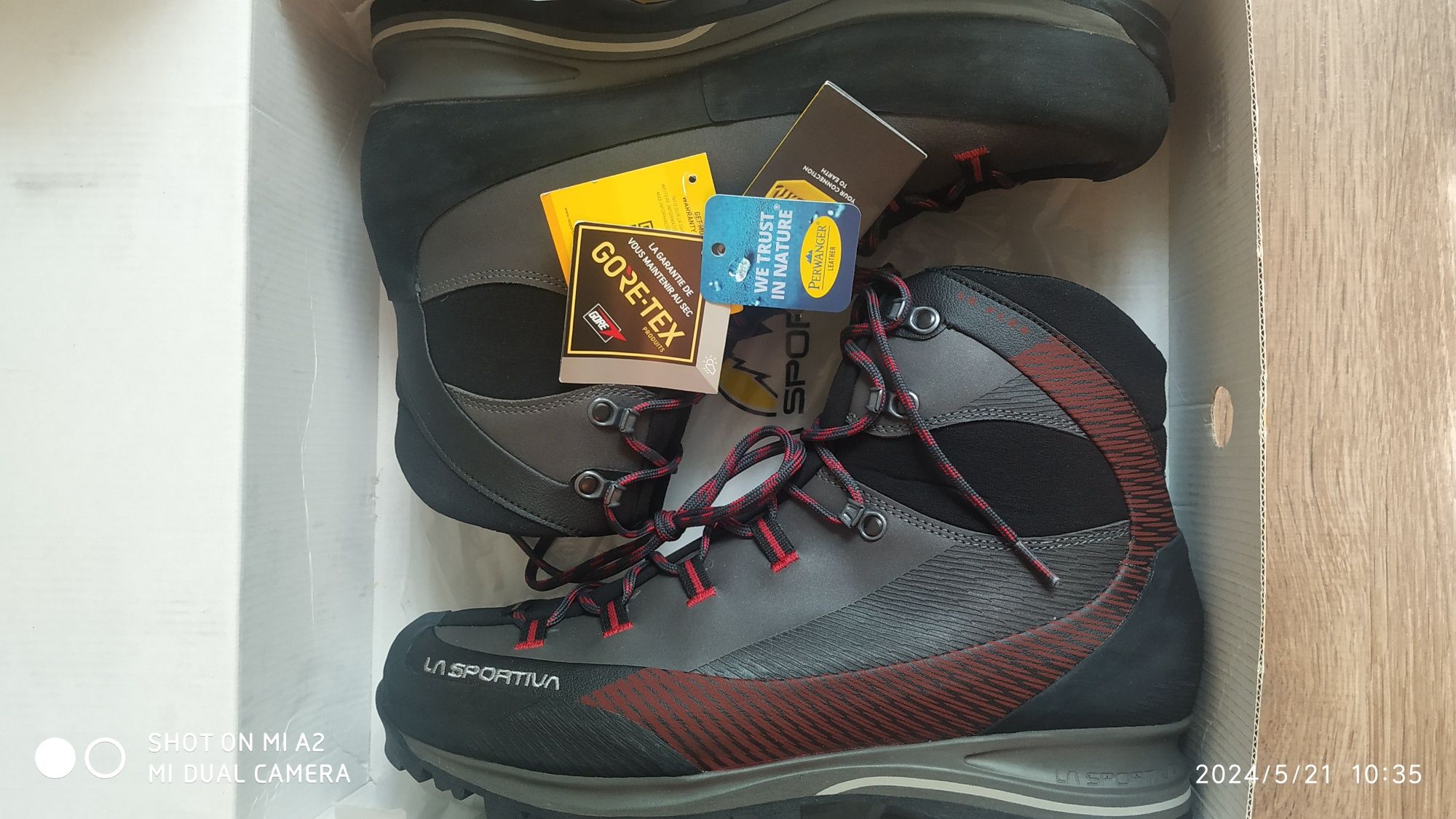 La Sportiva Trango TRK Leather GTX Ivy/Tango Red