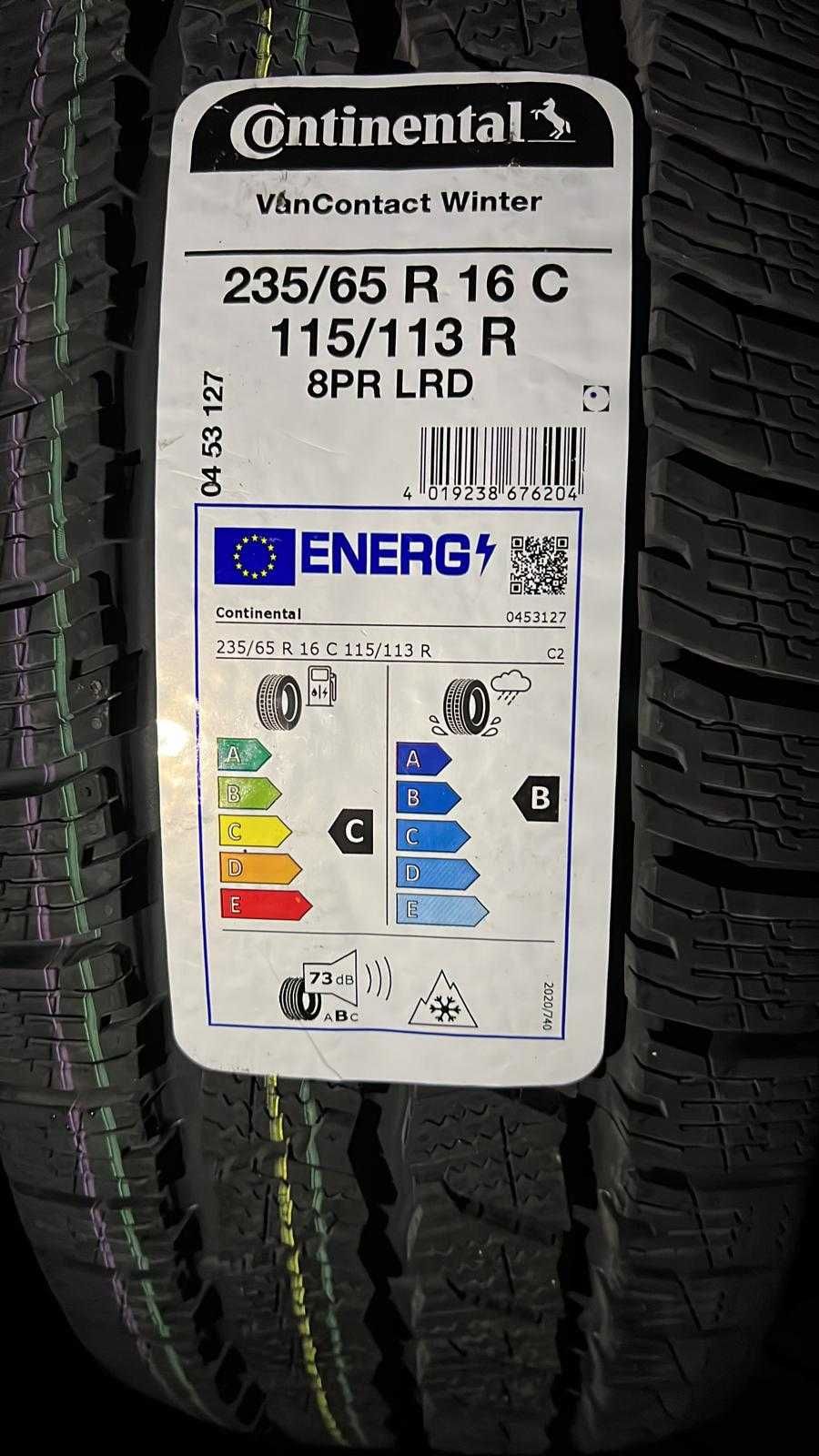 Нови зимни бусови гуми 235/65 R16C Continental VanCont Winter 115/113R