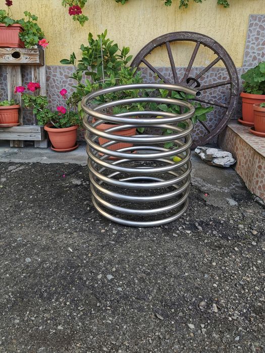 Буферен съд, неръждаем бойлер