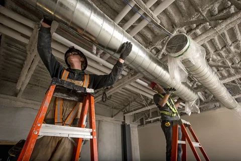 Вентиляция и кондиционеры. Монтаж установка изготовление