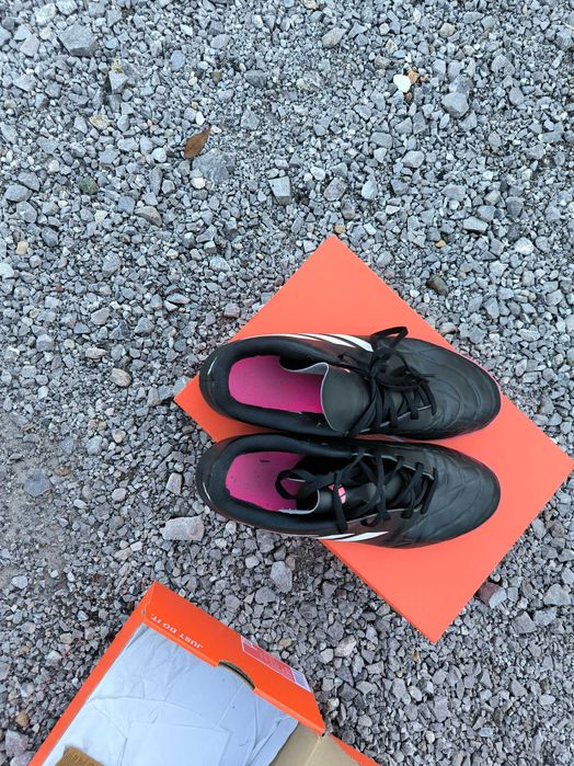 Стоножки ADIDAS в черно и розово 44 номер