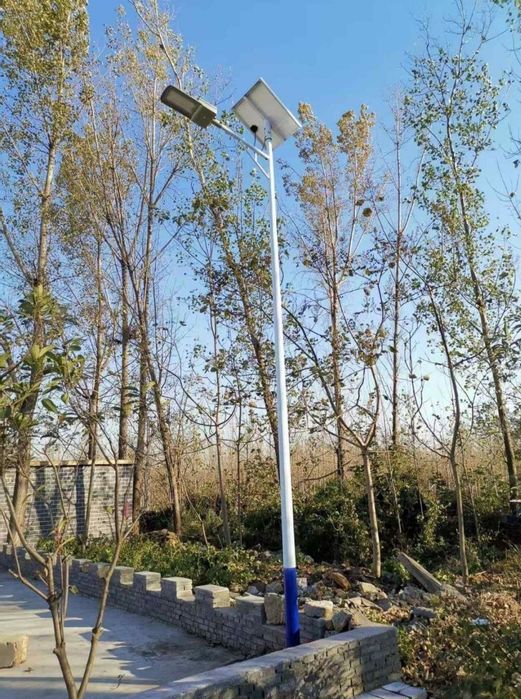 Сталбалар замонавий куринишда солнечный панель оркали еруглик таркатад