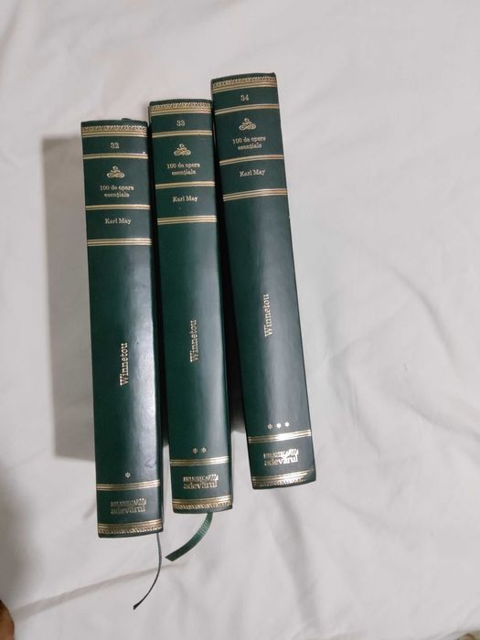 Colecție 3 volume – Winnetou, Karl May(editura Adevărul)