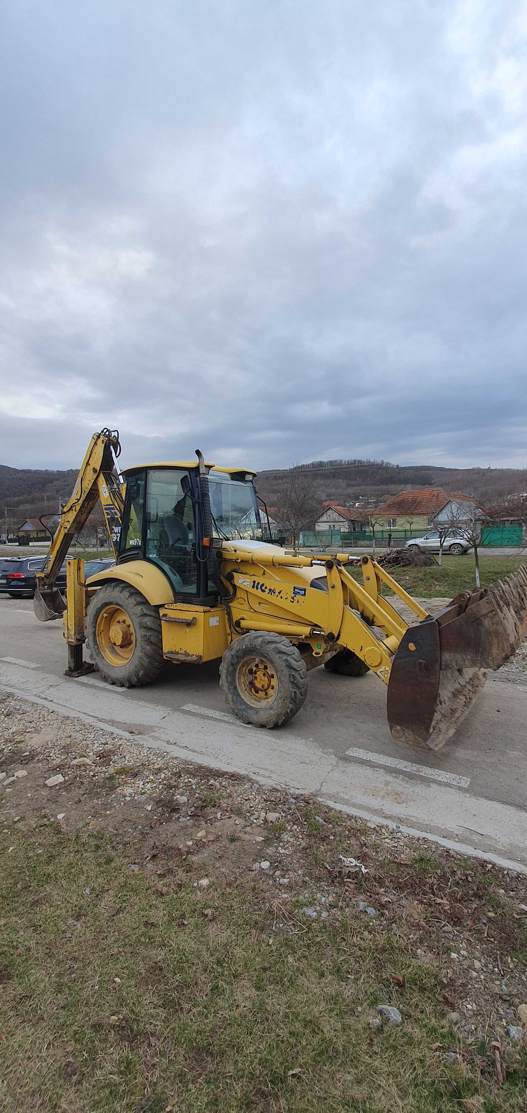 Vând Buldoexcavator ( Accept schimb cu Autoturism)