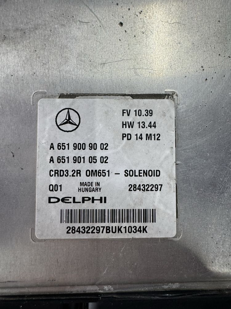Calculator ecu motor Mercedes w212 cod: A6519009002 GARANTIE!