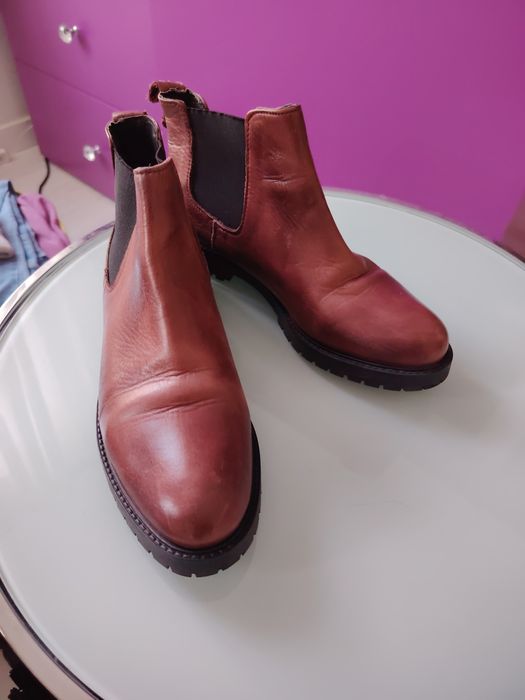 Ghete piele 38 impecabile