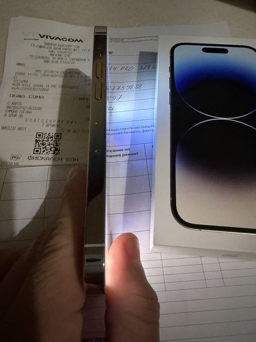 Apple 14 pro silver 128GB