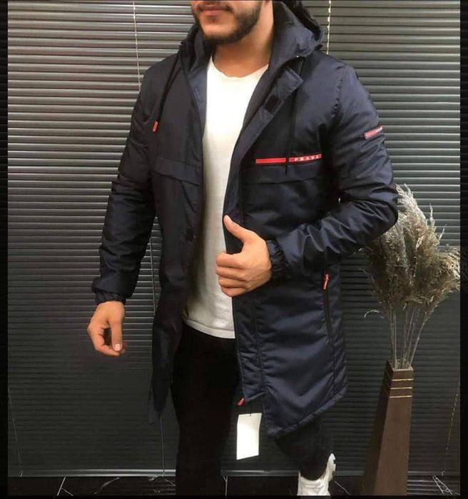 Мъжко  зимно дълго яке