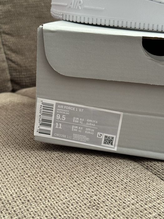 Nike Air Force 1 ‘07 – Бели, Нови, размери 40-45