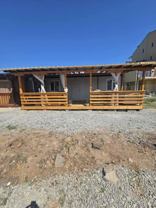 Изграждане на дървени навеси/бунгало/