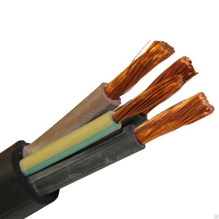 Кабель  КГ 3x6+1x4