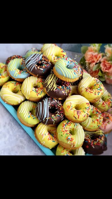 Пончики с нежнейшей начинкой