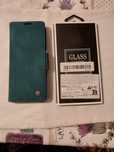 Husa carte samsung z folderul 6 plus folie de sticla ecran mic