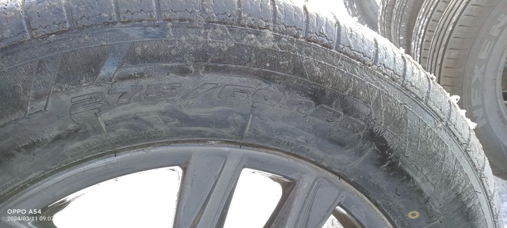 Продам шины с дисками  275/60 R20