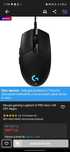 Mouse Logitech G PRO HERO 16k DPI, Negru