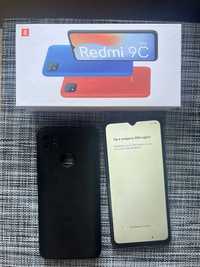 Xiaomi redmi 9C NFC в перфектно състояние, кабел, калъф и зарядно