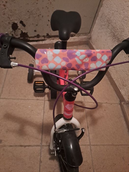 Детско колело  с помощни колелца 16 "