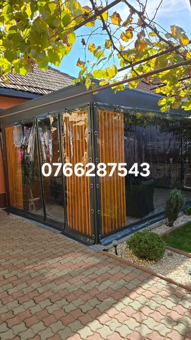 Închideri terase cu folie transparenta