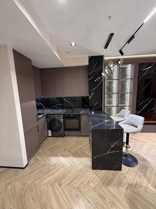 NRG U Tower 2 комнатная ЕВРО ремонт 53м2, мебель и техника