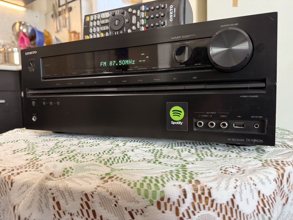 Onkyo TX-NR626 Bluetooth Wi-Fi 7.2