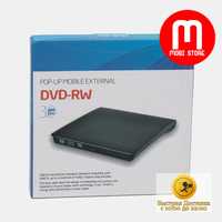 Usb DVD-RW портативный внешний для ноутбука и настольного компьютера