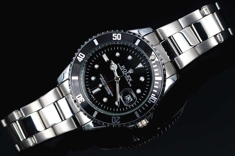 Ceas ROLEX SUBMARINER Silver&Black (tissot seiko omega) REDUS