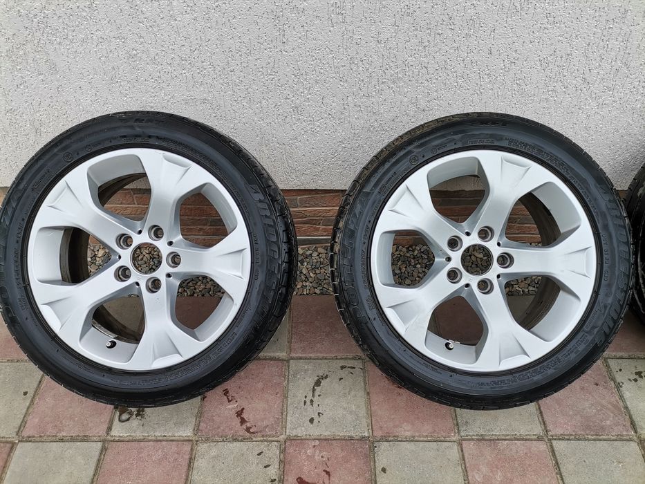 Jante Aliaj BMW 5x120 r17 X1 E84  + anvelope vara 225/50r17