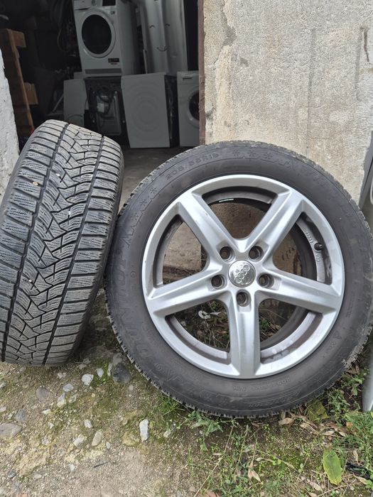 Джанти с зимни гуми 5×112