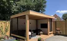 Foisoare si terase din lemn  4.3 x 5m